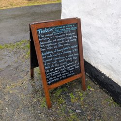 Ulster Folk & Transport Museum - thatch roof info