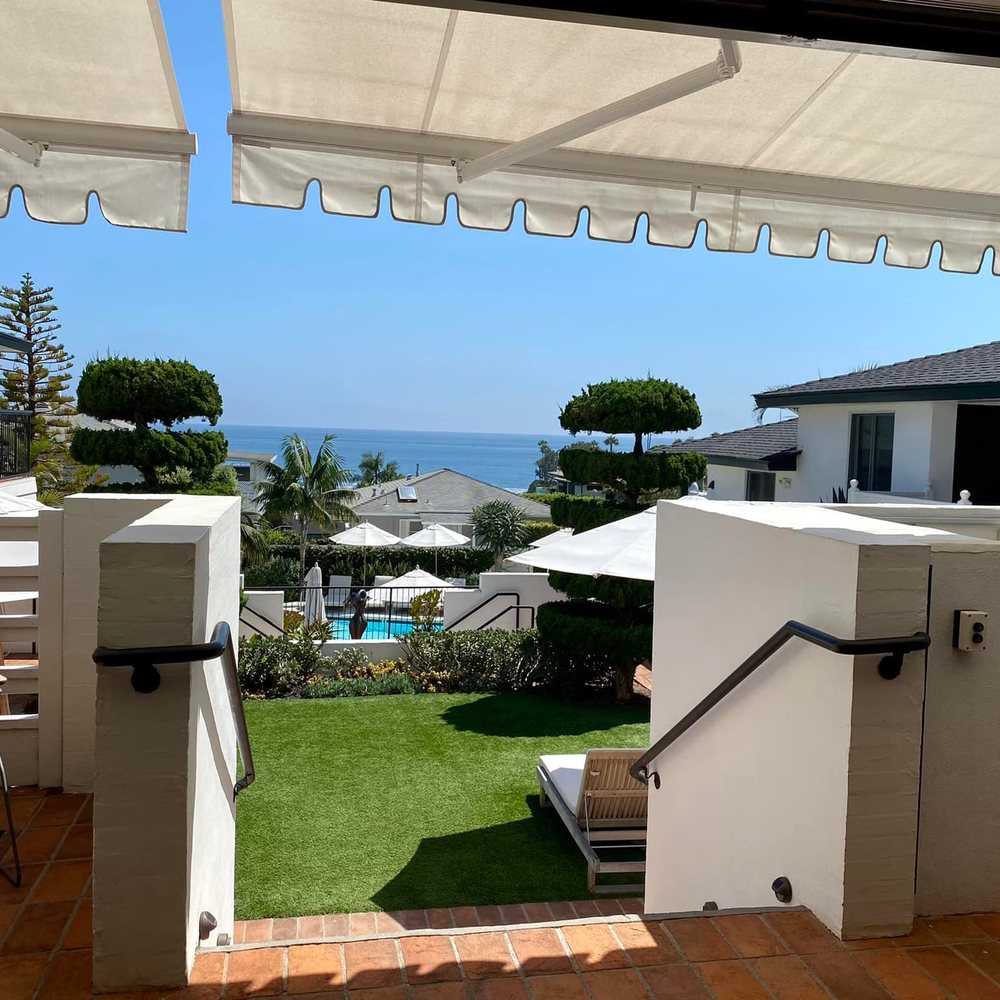 Hotel Joaquin - What you see when you enter the front door! - Hotels Near Me - Laguna Beach, California