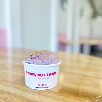Sorry Not Sorry Creamery - Honey Lavender | IG @moniquedao - Ice Cream & Frozen Yogurt Near Me - Cerritos, California