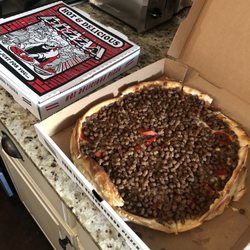 Jj's Pizza - Make-your-own pizza with pepperoni and hamburger