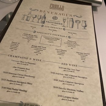 Criollo Restaurant - Cocktail Menu - New American Near Me - New Orleans, Louisiana Criollo Restaurant - Cocktail Menu - New American Near Me - New Orleans, Louisiana