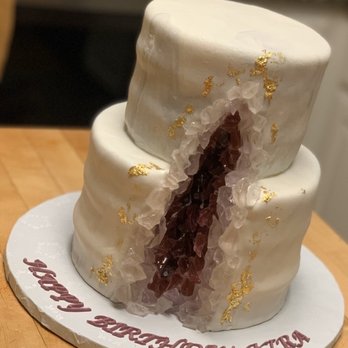 Cake Expressions - Birthday geode cake - Bakeries Near Me - Santa Clara, California