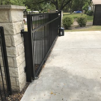 Austin Entry - Custom Driveway Gate w/ Liftmaster RSL12U Sliding Gate Operator Built & Installed by AUSTIN ENTRY - Fences & Gates Near Me - Austin, Texas Austin Entry - Custom Driveway Gate w/ Liftmaster RSL12U Sliding Gate Operator Built & Installed by AUSTIN ENTRY - Fences & Gates Near Me - Austin, Texas