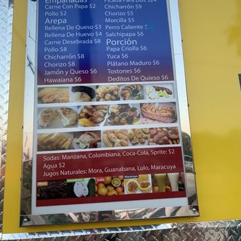 Empanadas y Arepas Jovi - Menu - Food Trucks Near Me - San Antonio, Texas Empanadas y Arepas Jovi - Menu - Food Trucks Near Me - San Antonio, Texas