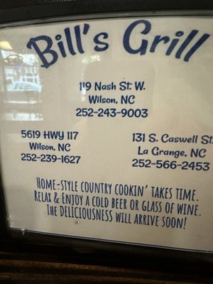 Bill's Grill by null