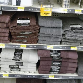 Walmart - a display of towels in a store - Department Stores Near Me - Edmonton, Alberta