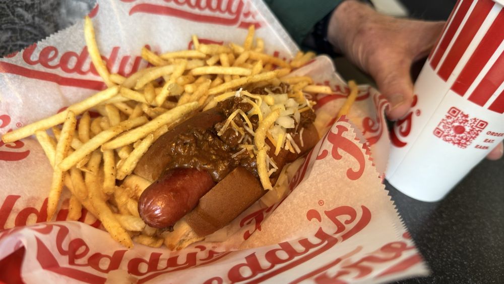 Food from Freddy's Frozen Custard & Steakburgers