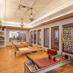 The Pilates Principle - Pilates Reformer room.