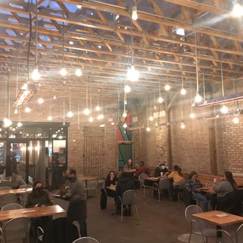 Pilsen Yards - Patio-Good air flow and heated floors - Tacos Near Me - Chicago, Illinois