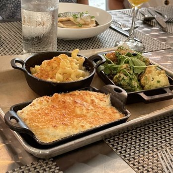 Cotton & Rye - Sides: mac & cheese, cheese grits & cauliflower - New American Near Me - Savannah, Georgia
