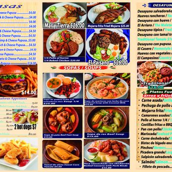 El Salvadorin - back menu - Salvadoran Near Me - Brooklyn, New York El Salvadorin - back menu - Salvadoran Near Me - Brooklyn, New York