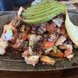 Sinaloa Town - Tostadas ceviche especial