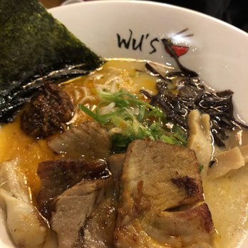 Wu’s Ramen - Spicy Tokentsu Ramen - recommended if you don't know what you get. - Ramen Near Me - Oak Lawn, Illinois