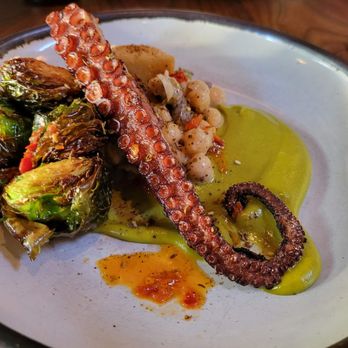 SPQR - Octopus with Panissa - Italian Near Me - San Francisco, California