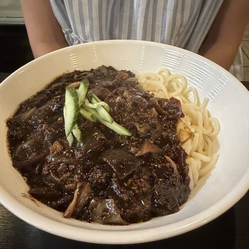 Fresh Heim - 5. Jajang Noodle (Jajangmyeon) / 짜장면 - Salad Near Me - Austin, Texas Fresh Heim - 5. Jajang Noodle (Jajangmyeon) / 짜장면 - Salad Near Me - Austin, Texas