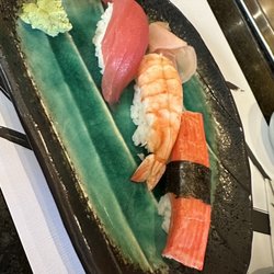 Suntory - Three nigiri with the tasting menu.  Not impressed