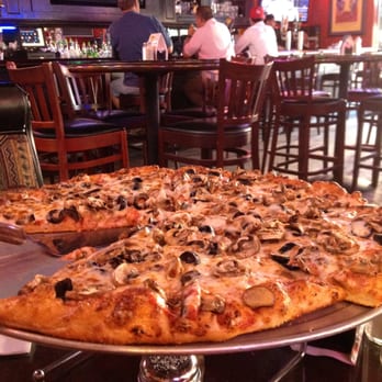 Central Station - Our giant pizza! - Barbeque Near Me - Fillmore, California