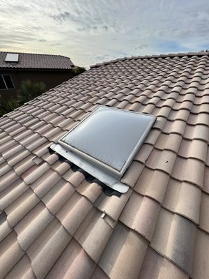 Skylight Replacement - Removal and disposal of old leaking skylight. Replacement new insulated low e glass skylight. Skylight Replacement - Removal and disposal of old leaking skylight. Replacement new insulated low e glass skylight.