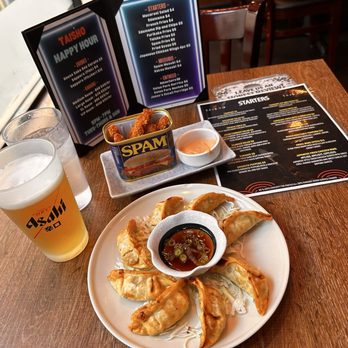 TaishoSF - Happy Hour ! Sapporo, Fried Gyoza, Spam Fries! - Japanese Near Me - San Francisco, California TaishoSF - Happy Hour ! Sapporo, Fried Gyoza, Spam Fries! - Japanese Near Me - San Francisco, California