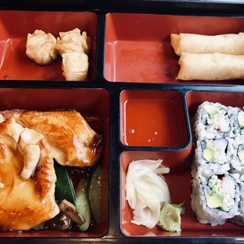 Matsuri - Salmon teriyaki bento box - Japanese Near Me - Woodside, New York