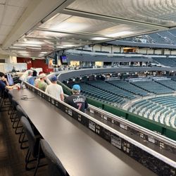 Chase Field - Press booths