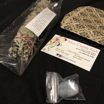 Where Crystals Rock - Sage $10 Celestite $8 - Jewelry Near Me - Aiea, Hawaii Where Crystals Rock - Sage $10 Celestite $8 - Jewelry Near Me - Aiea, Hawaii