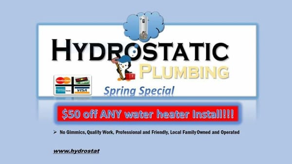 Hydrostatic Plumbing Services
