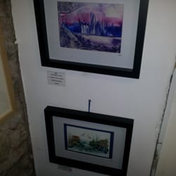 Number TenGallery - Ange Z's encaustic art (one of them sold!)..