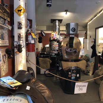 Elbow Room Coffee - The elbow room is out front, not back here with the giant coffee machinery. - Coffee & Tea Near Me - Williamsburg, Massachusetts