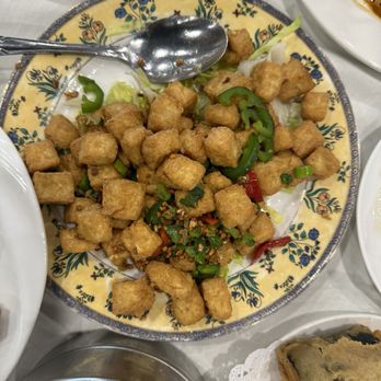 Emerald Chinese Cuisine - Salt & Pepper Fried Tofu - Dim Sum Near Me - San Diego, California Emerald Chinese Cuisine - Salt & Pepper Fried Tofu - Dim Sum Near Me - San Diego, California