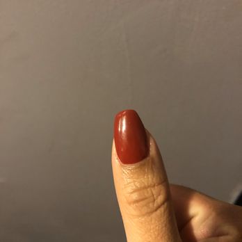Studio L - Not a coffin shaped nail and it is super thick. - Nail Salons Near Me - New York, New York Studio L - Not a coffin shaped nail and it is super thick. - Nail Salons Near Me - New York, New York