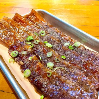 Hank's Texas BBQ - Candied bacon - Barbeque Near Me - Columbus, Ohio