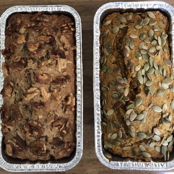 Mrs. Pleasant - Plant based Banana Walnut Bread & Pumpkin Bread. - Personal Chefs Near Me Mrs. Pleasant - Plant based Banana Walnut Bread & Pumpkin Bread. - Personal Chefs Near Me