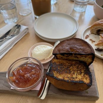 Bread & Friends - Grilled corn muffin with blood orange marmalade - Bakeries Near Me - Portland, Maine
