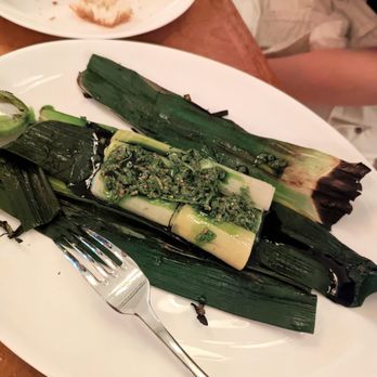 Le Rock - Leek vinaigrette - French Near Me - New York, New York