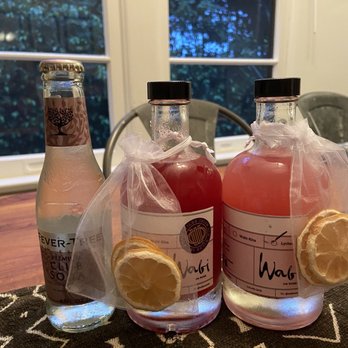 Wabi on Rose - To go cocktails! Super cute presentation! Super delish. - Sushi Bars Near Me - Venice, California Wabi on Rose - To go cocktails! Super cute presentation! Super delish. - Sushi Bars Near Me - Venice, California