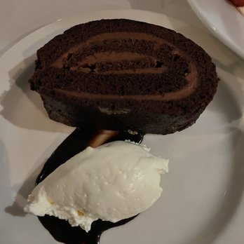 Hideaway Restaurant - chocolate cake with fresh whipped cream - Seafood Near Me - Ocean Beach, New York