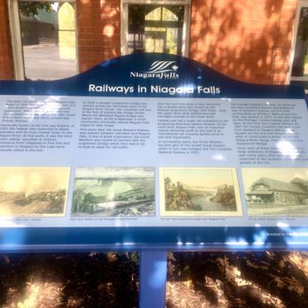 Via Rail - A Little History - Interesting  Via Rail Station NiagaraFalls - Train Stations Near Me - Niagara Falls, Ontario