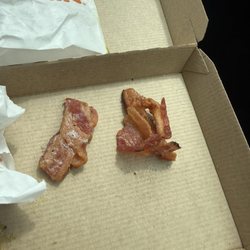 Dunkin' - If you like uncooked lard covered bacon this might be the place for you!