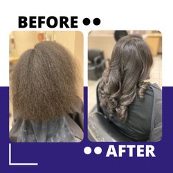 C.W. Hair and Scalp Solutions - Silk press