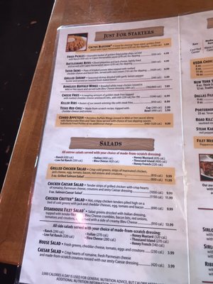 Menu photo 6 Texas Roadhouse Hixson, TN Menu photo 6 Texas Roadhouse Hixson, TN