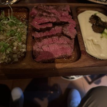 Piccola Cucina Casa - Skirt steak w/ mashed potatoes - Italian Near Me - Brooklyn, New York Piccola Cucina Casa - Skirt steak w/ mashed potatoes - Italian Near Me - Brooklyn, New York
