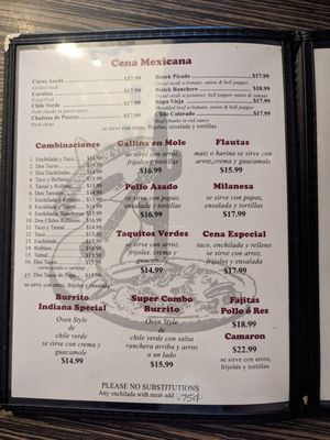 Menu photo 5 La Indiana Restaurant La Puente, CA Menu photo 5 La Indiana Restaurant La Puente, CA