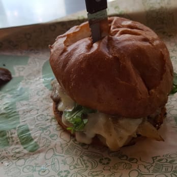 Brome Modern Eatery - Mushroom burger ($10, $12 if you want organic meat) - Burgers Near Me - Dearborn, Michigan
