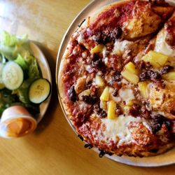 Lovezzola's Pizza & Sub - Three topping personal pizza