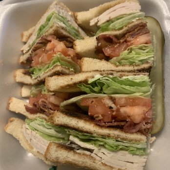 Lancers Restaurant - three-decker club royale deluxe - New American Near Me - Burbank, California