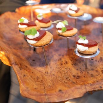 Beyond Sushi Catering - The creme fraiche guava paste biscuits designed for our menu - Caterers Near Me Beyond Sushi Catering - The creme fraiche guava paste biscuits designed for our menu - Caterers Near Me