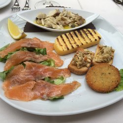 Osteria del 4 - Gemischte Antipaste von die Fische von die Lago...