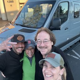 Our new van and the Giant RV team! Our new van and the Giant RV team!