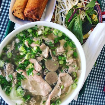 Kim's Vietnamese - Pho! And egg rolls yummy - Vietnamese Near Me - Sacramento, California